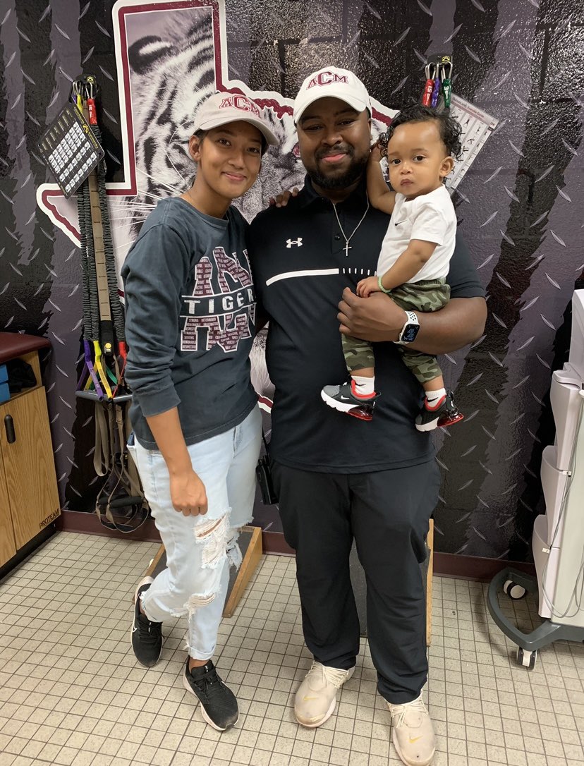 HAPPY BIRTHDAY to the one and only Deion Tolliver. We are so thankful to have you and your sweet family on our sports medicine team! Thank you for all you do!! #TigerFamily