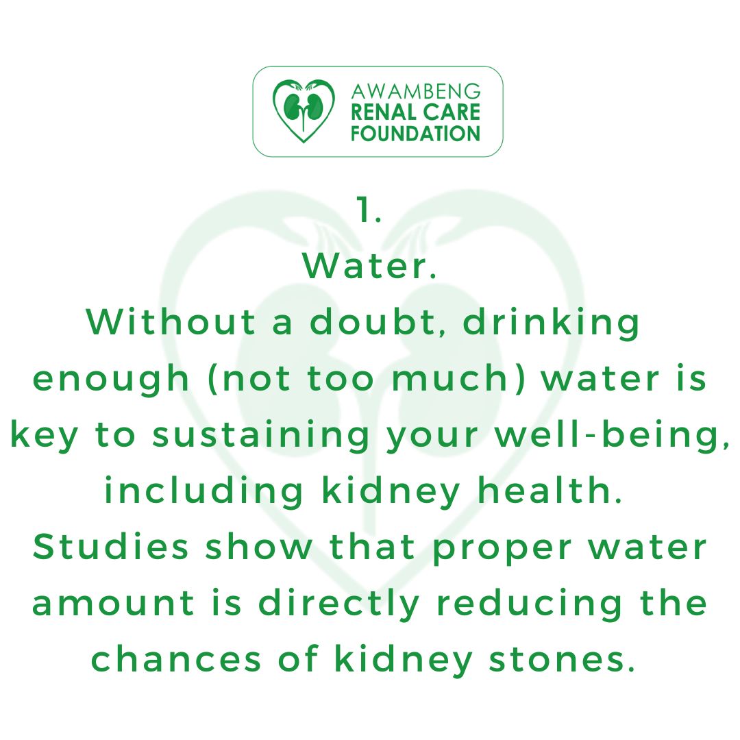 AwambengF's tweet photo. Even when you are healthy and have no indications of kidney damage, it's very important to make sure your kidneys stay healthy.
As this organ is extremely important to your well-being, let's check easy ways to implement into your daily routine to take for your kidneys.
#arcf https://t.co/3pS2NePfTT