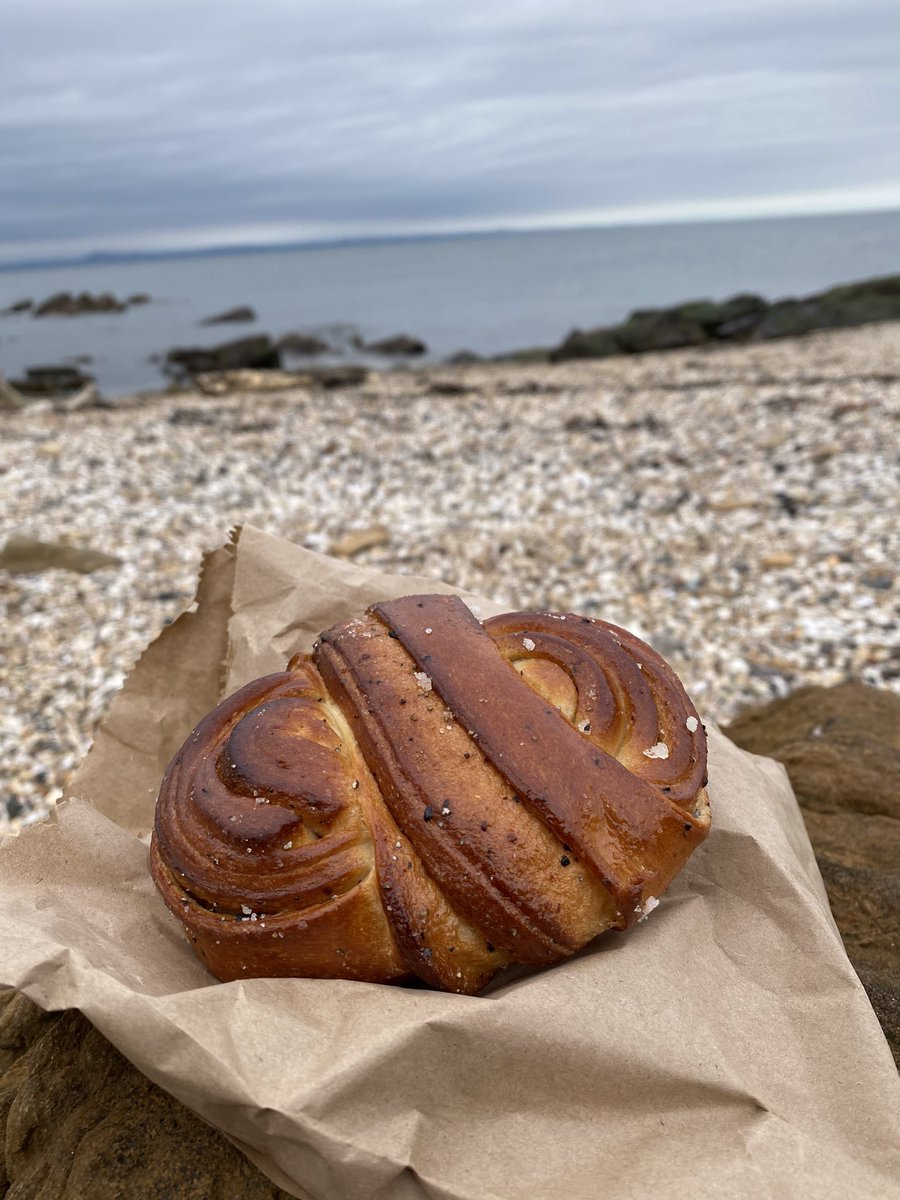 sarahjbingham's tweet photo. Cinnamon Buns at Gullane. #seacake #cobwebsswept https://t.co/sFGyVn7FtY
