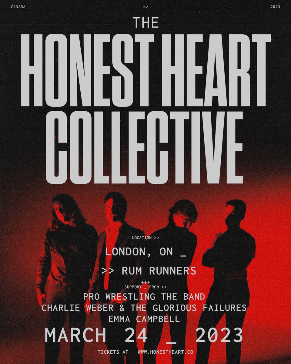 emma (@emmacmusic) on Twitter photo super excited to be a part of this awesome show on march 24th opening up for <a href="/HonestHeartCo/">The Honest Heart Collective</a> at Rum Runners!!
you can grab tickets here at honestheart.co/#tour
hope to see you there! super excited to be a part of this awesome show on march 24th opening up for <a href="/HonestHeartCo/">The Honest Heart Collective</a> at Rum Runners!!
you can grab tickets here at honestheart.co/#tour
hope to see you there!