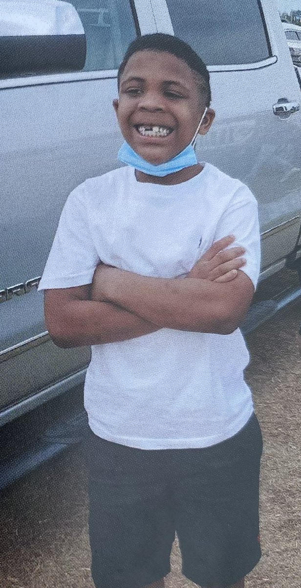 SavPolice's tweet photo. #SPDMissing: SPD needs your help locating a missing 10 year old.  Jamari Maynard was last seen wearing a gray fatigue shirt, dark blue jacket and black pants, in the area of 1300 E 38th.  He is autistic and has ADHD. If you see him please call 911. https://t.co/krDe7slfWX