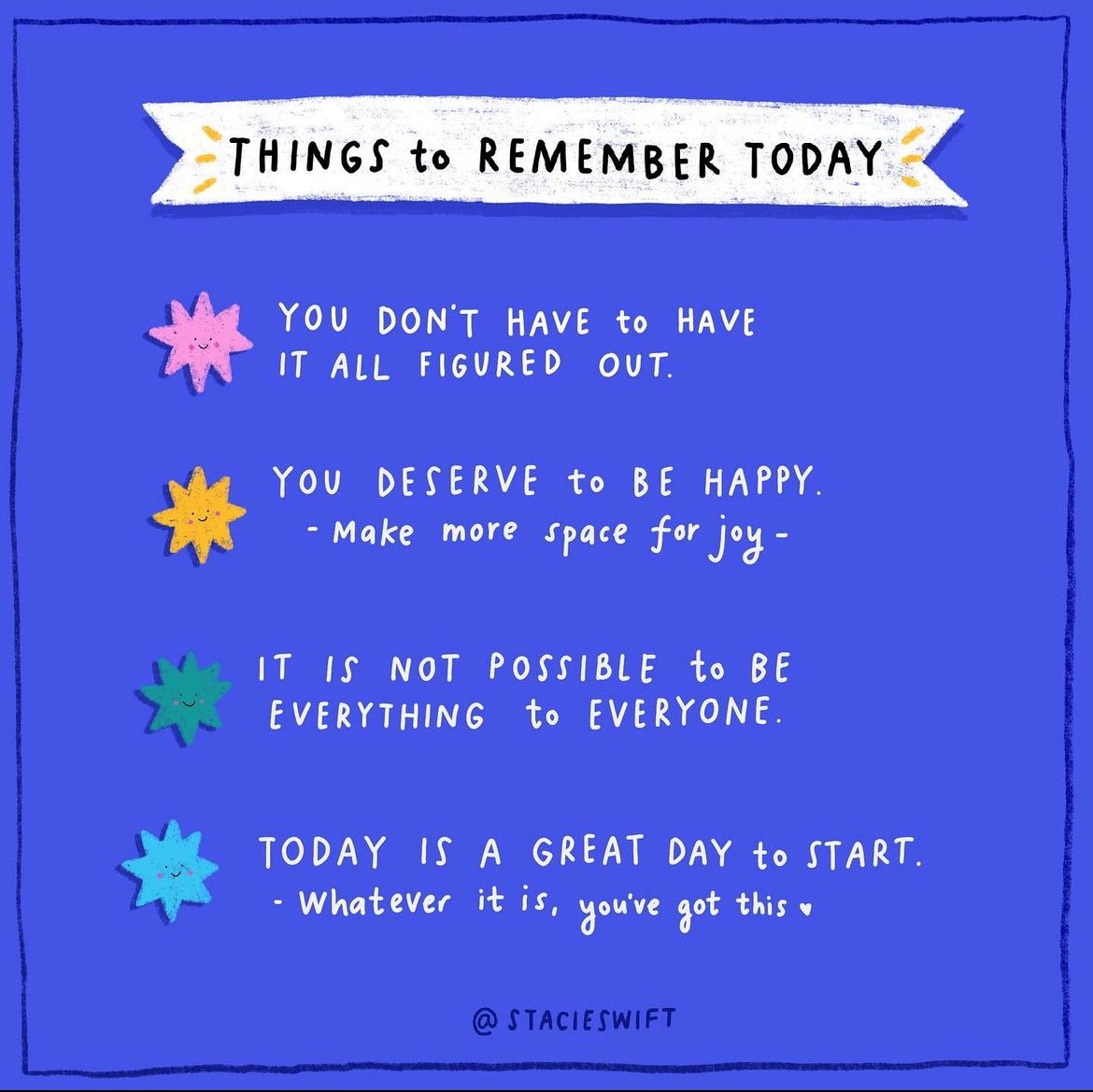 NAMICommunicate's tweet photo. A few reminders for Sunday, which one did you need to hear today? 
- 
Image via stacieswift on IG https://t.co/lycw49B68H