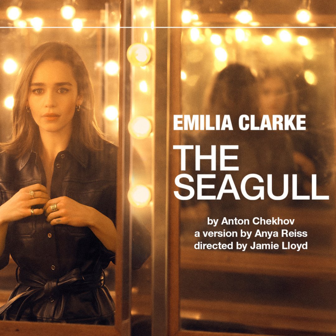 Don't miss, Game of Thrones', Emilia Clarke in her absolute breathtaking West End Debut, as Nina in Chekhov's classic play #TheSeagull . The screening will be this Sunday @1pm in the PNC Theatre.

For tickets plase visit playhouse.pointpark.edu/shows-events/N…

@ntlive
@emilia_clarke