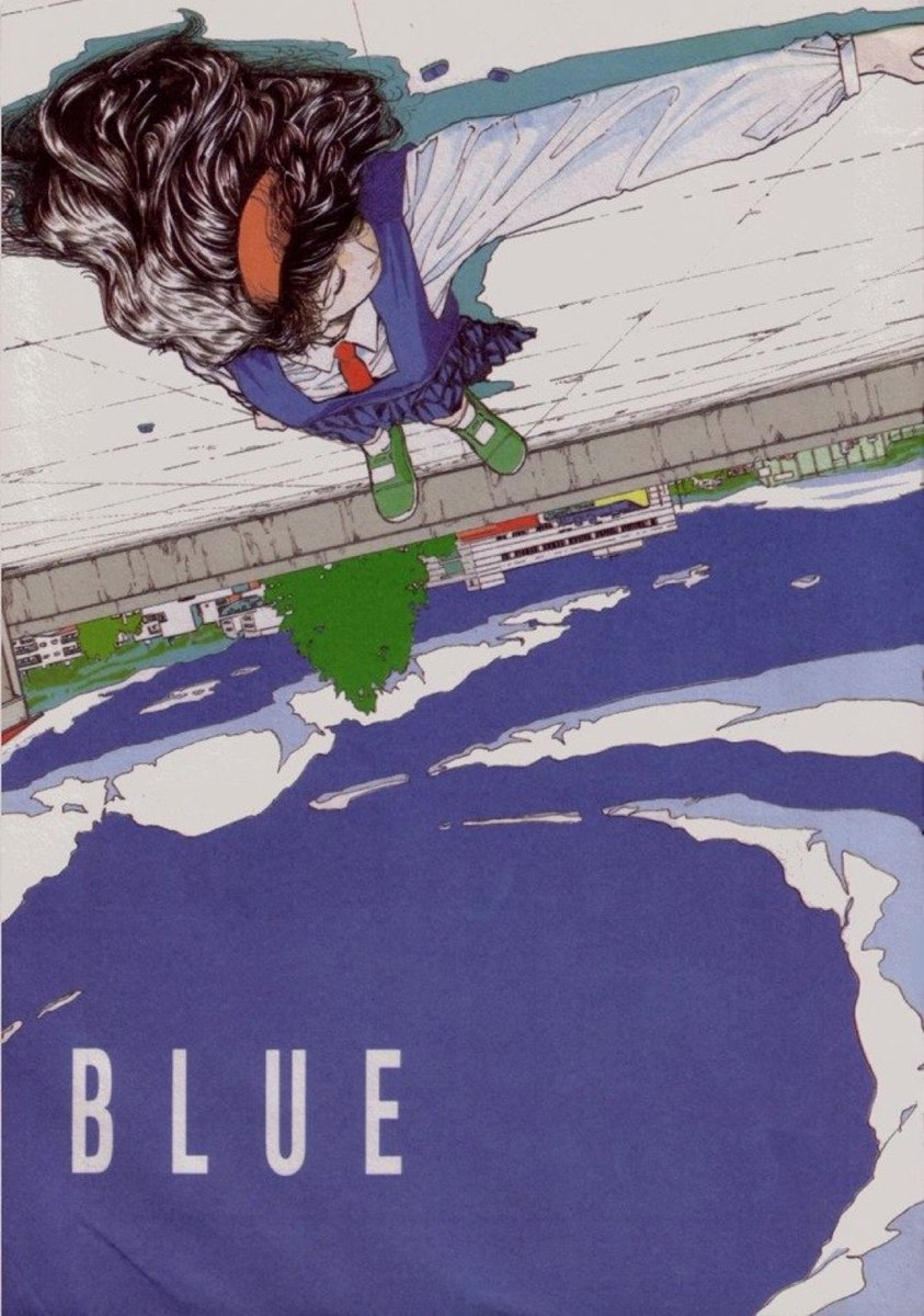 TheOtaking's tweet photo. Blue - Naoki Yamamoto - 1991 https://t.co/Q6E88Uz4gr