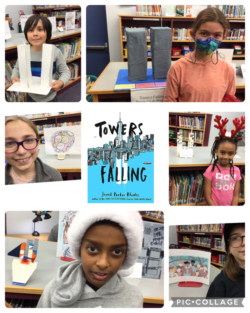 I love the projects our 4th/5th grade students <a target='_blank' href='http://twitter.com/CampbellAPS'>@CampbellAPS</a> created after reading Towers Falling and participating in our Community Book Club <a target='_blank' href='http://twitter.com/APSTitleI'>@APSTitleI</a> <a target='_blank' href='http://twitter.com/APSGifted'>@APSGifted</a> <a target='_blank' href='http://twitter.com/MsKrippnerAPS'>@MsKrippnerAPS</a> <a target='_blank' href='http://twitter.com/OConnor4_5'>@OConnor4_5</a> <a target='_blank' href='http://twitter.com/mskleif'>@mskleif</a> <a target='_blank' href='http://twitter.com/APSGifted'>@APSGifted</a> <a target='_blank' href='http://twitter.com/APSLibrarians'>@APSLibrarians</a> <a target='_blank' href='https://t.co/iqpbSwgiTv'>https://t.co/iqpbSwgiTv</a>