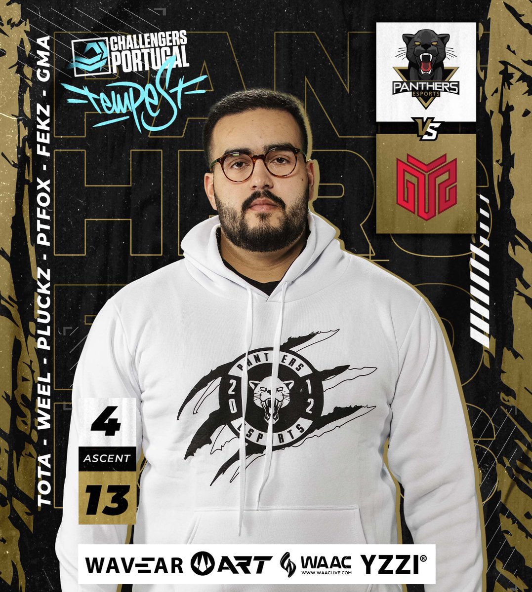Sabemos que não estamos na melhor fase, mas não vamos baixar as garras! <a href="/valleague_pt/">VALORANT Challengers Portugal: Tempest</a>🌊 Obrigado!

🆚<a href="/GTZEsports/">GTZ Esports</a>
🗺️Ascent | 4-13❌

<a href="/TOTAtheone1/">Tomas Miranda</a> | <a href="/xavierbaiao/">weel</a> | <a href="/pluckz2g/">Paulo Correia</a> | <a href="/Ptf0x/">Ptf0x</a> | @fekzVAL | <a href="/g_amorim11/">gMa</a> | <a href="/magerdanger_/">MagerDanger</a>

#GOPANTHERS #VALTempest