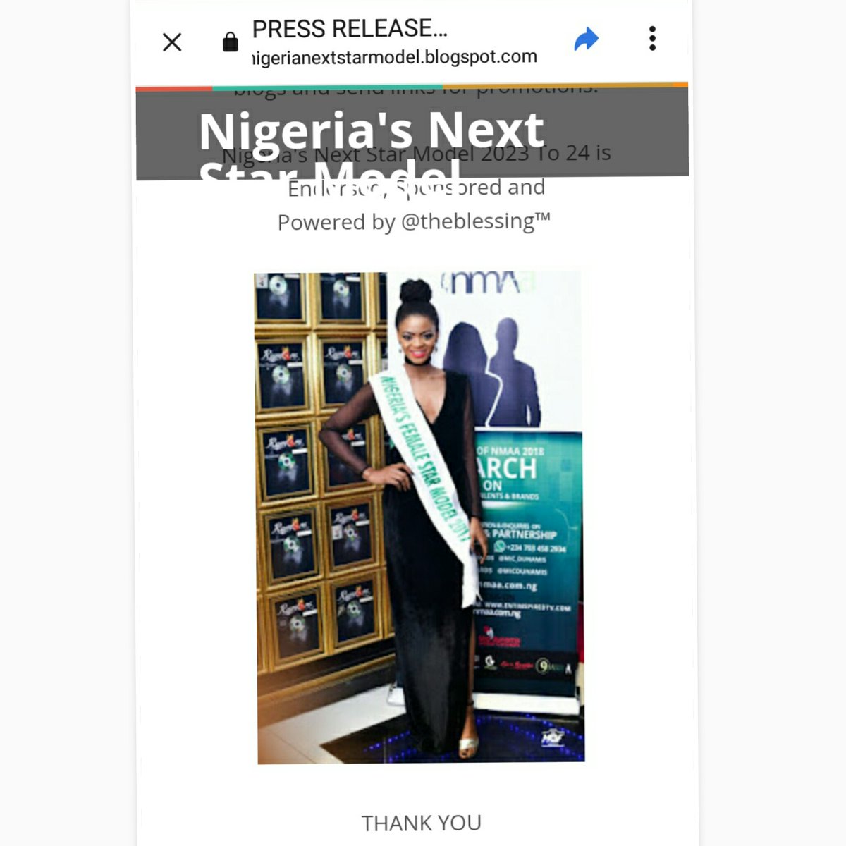 starmodelniger1's tweet photo. It's Name Theme is : The Entrepreneur Celebrity Edition. 

'The Entrepreneur Celebrity Edition - Nigeria's Next Star Model™ 2023 To 24.' #nnsm #nnstarm #nigerianextstarmodel https://t.co/gdrQm7bTy5