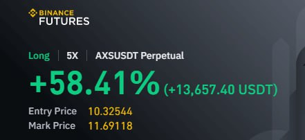 $AXS will pump more than #APT 

Mark my word plebs, $500 $BUSD for 5 of my followers that retweeted this

t.me/BinanceWaves/7…