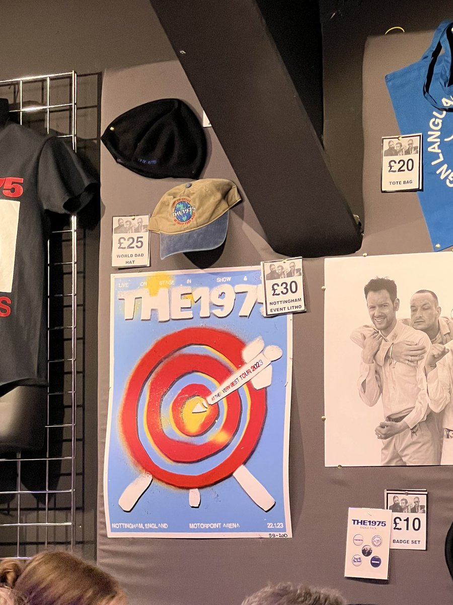 The 1975 print at Notts ✌🏻 #the1975 #the1975merch