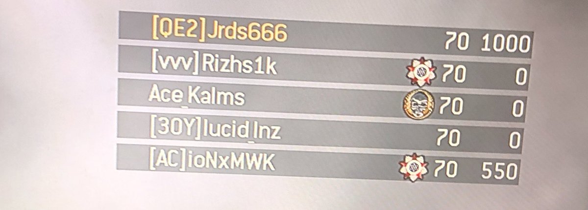 jordernwarfare's tweet photo. just smoked @MWKMW3 #LMode https://t.co/RcMYxLorRN