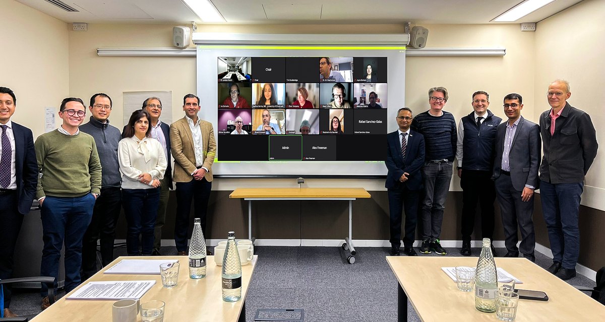 MRI after focal therapy - how should we perform it? How should we interpret it? A pleasure to host 22 experts from Europe and America on Friday for a hybrid consensus meeting. Lots of excellent discussions had - watch this space! 👀 @AJWLight
