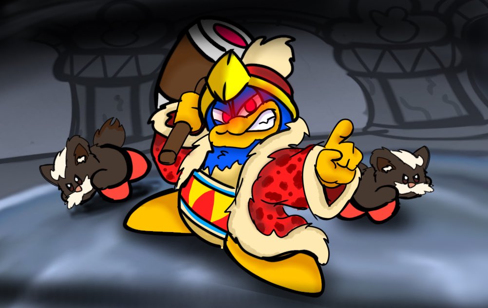 inkyIceArt's tweet photo. Un dibujo del mejor Jefe del juego (no leo lloros) Rey Dedede, nemesis despótico
#KingDedede #KirbyandtheForgottenLand #Dedede #ReyDedede #Kirby https://t.co/lGmh8IKQIf