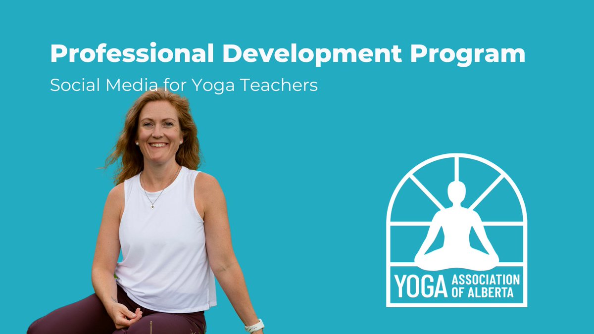Are you a yoga teacher in need of some advice when it comes to running your social media accounts? We have you covered in this free professional development program from the YAA. Sign up here: yoga.ca/product/social… #yoga #yogateachers #yycyogateachers #yegyogateachers #abyoga