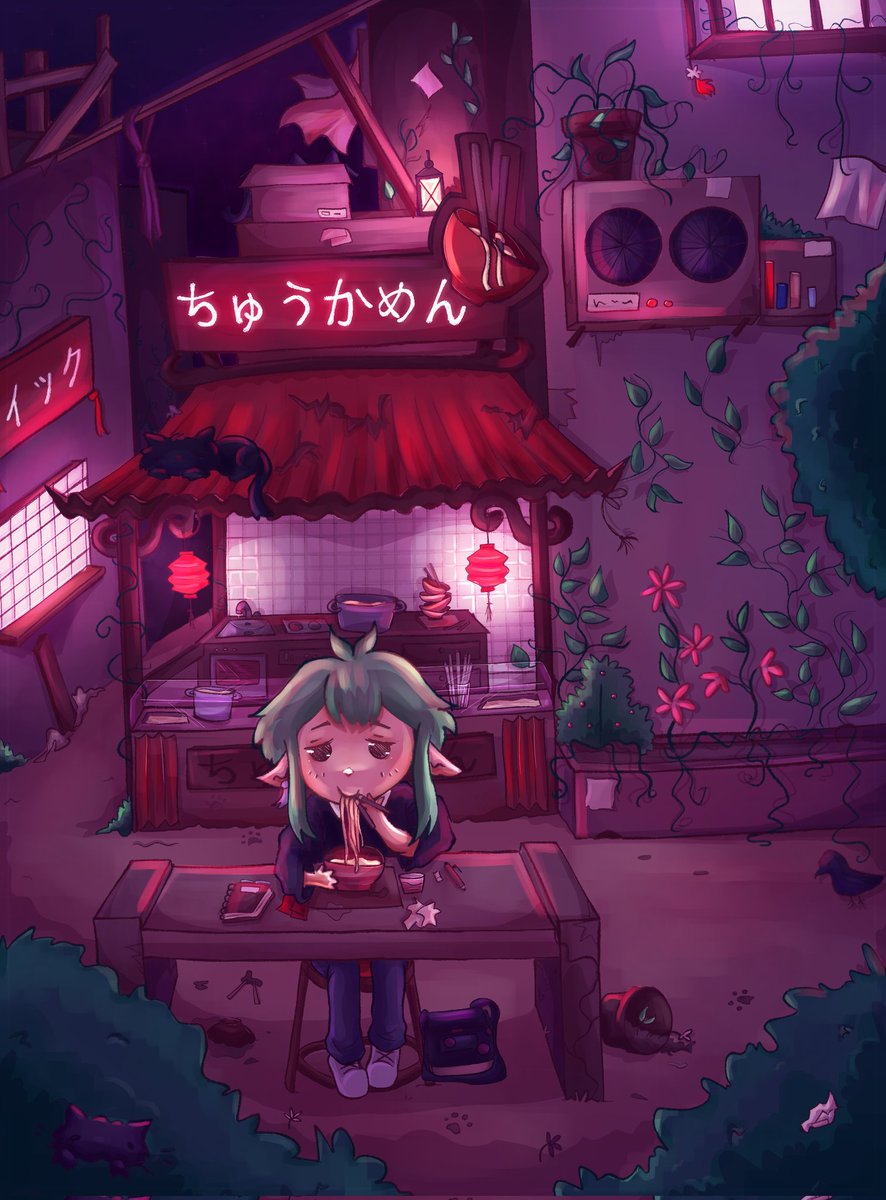GrilledGrill's tweet photo. 🍜🥀✨
☾ ⋆･ﾟ:⋆･ﾟ✧･ﾟ:✧･ﾟ:｡･:˚:✧･:˚:✧｡
#illustration #ocillustration #ocart #CLIPSTUDIOPAINT #originalcharacterart #illustrationart https://t.co/0f6OewCDzZ