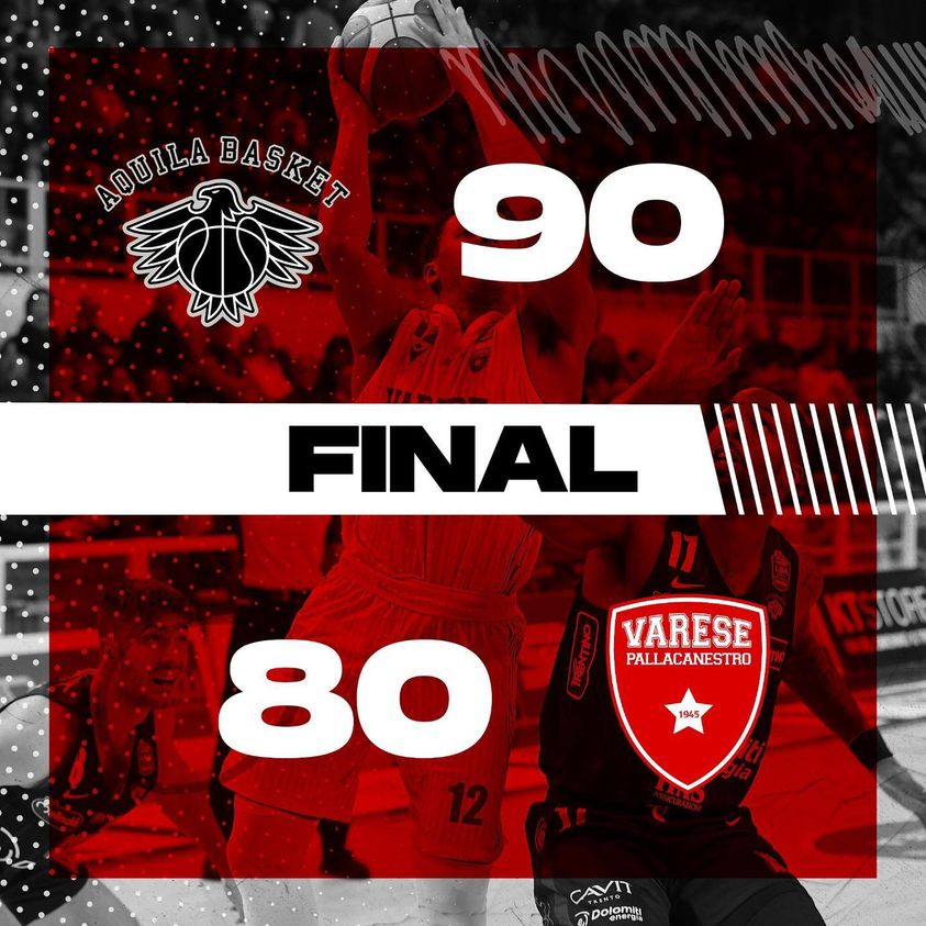 PallVarese's tweet image. Giornata no per la #Openjobmetis che inizia il girone di ritorno con un ko sul parquet di #Trento 🛑 
#TreVar #NoiSiamoVarese
