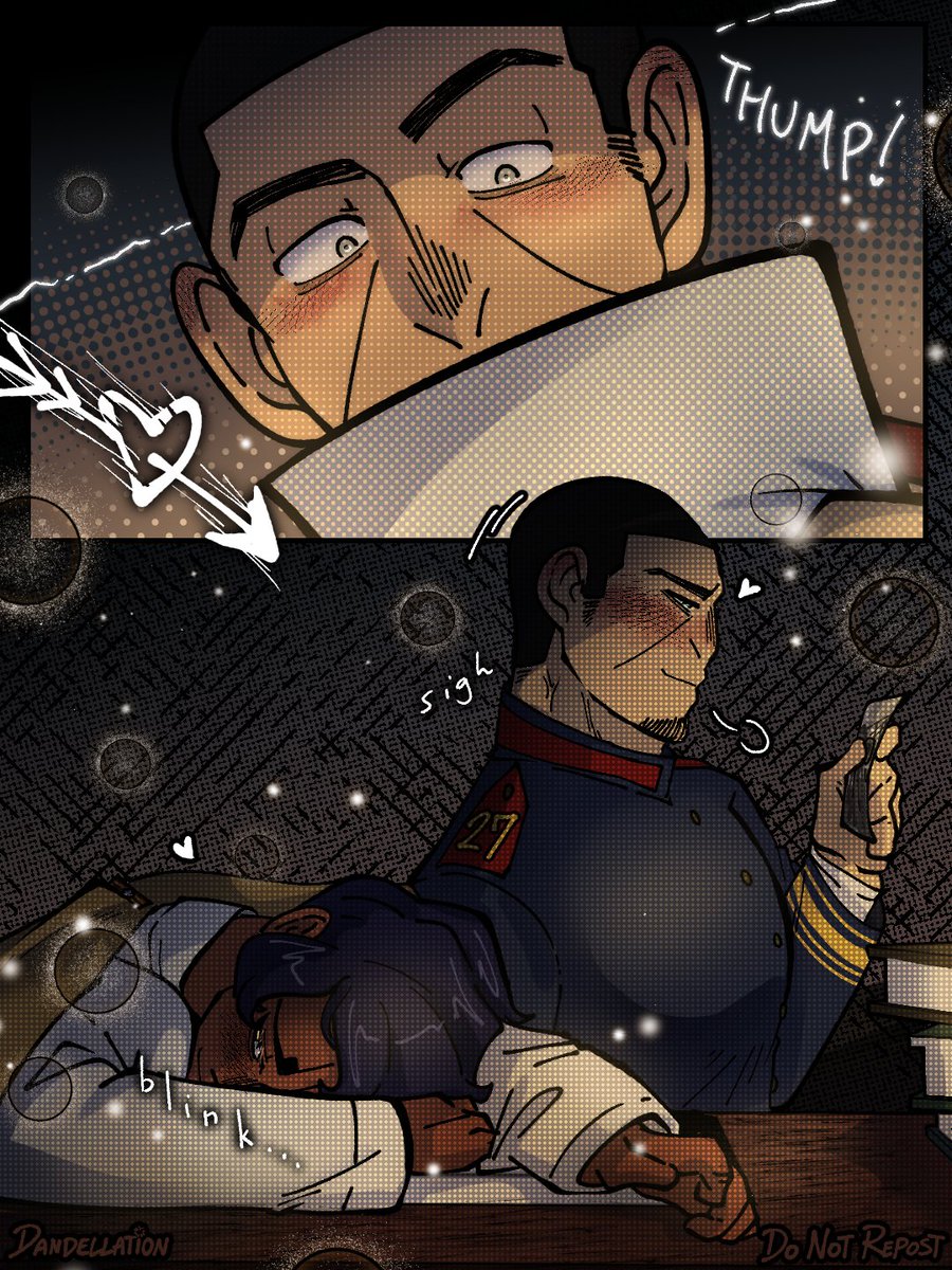 🏷️ #goldenkamuy #ゴールデンカムイ #koitsuki
not seen in the comic: tsukishima, deadpan, "sir, i know you're awake." and koito screaming "KIEEE!!!" 