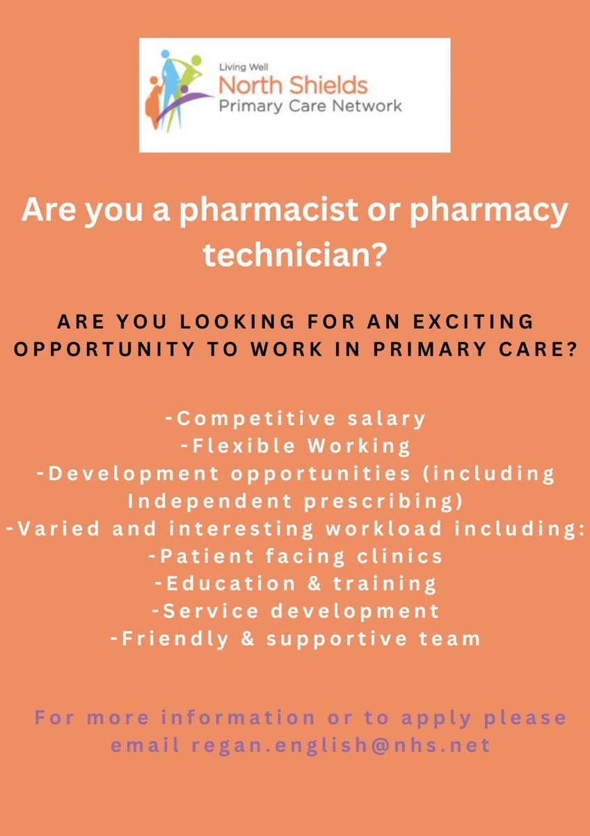 Are you a pharmacist or technician looking for a new opportunity? Are you a trainee looking for a job when you qualify this summer? Come and join the best team 💃🏻 applications open now!