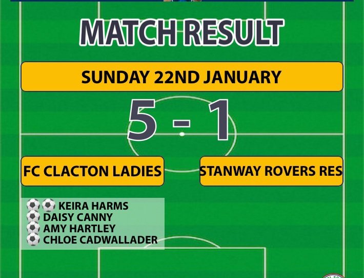 The Maddsys (@maddsys) on Twitter photo Thank you to everyone who helped to get this game on today!
League,Refs,Lino,<a href="/FcStanway/">Stanway Rovers Ladies FC</a> Manager&Ladies, <a href="/ClactonLadies/">FC Clacton Ladies</a> & <a href="/FC_Clacton/">FC Clacton</a>. Amazing efforts all round, Was touch & go but thanks to everyone's efforts and dedication we got it on!
<a href="/Steve_firspark/">Stephen Browne</a> <a href="/Sillett_tractor/">⚽️🚜37🚜⚽️</a> <a href="/ecwfl/">Essex County Womens Football League</a> Thank you to everyone who helped to get this game on today!
League,Refs,Lino,<a href="/FcStanway/">Stanway Rovers Ladies FC</a> Manager&Ladies, <a href="/ClactonLadies/">FC Clacton Ladies</a> & <a href="/FC_Clacton/">FC Clacton</a>. Amazing efforts all round, Was touch & go but thanks to everyone's efforts and dedication we got it on!
<a href="/Steve_firspark/">Stephen Browne</a> <a href="/Sillett_tractor/">⚽️🚜37🚜⚽️</a> <a href="/ecwfl/">Essex County Womens Football League</a>