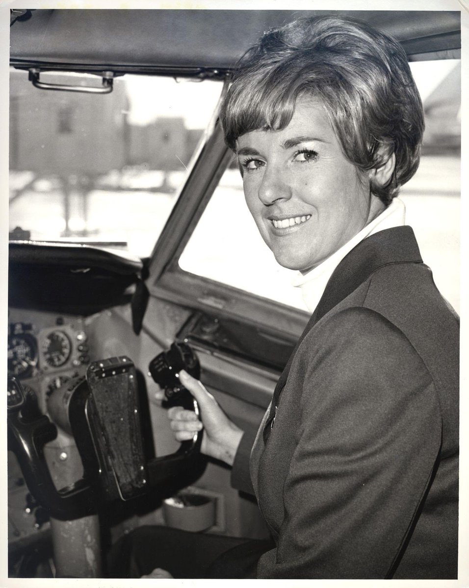 January 2023 marks the 50-year anniversary of the first female captain being hired by a scheduled airline in the United States. 
Emily Howell Warner began her career as a flight attendant before becoming a pilot for Frontier Airlines in 1973. 
#womenpilots