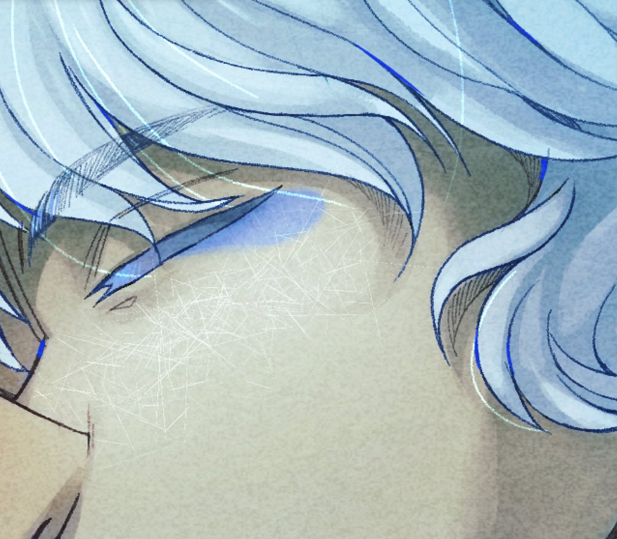「3: Chongyun freezes up when flustered. B」|cass ✨のイラスト