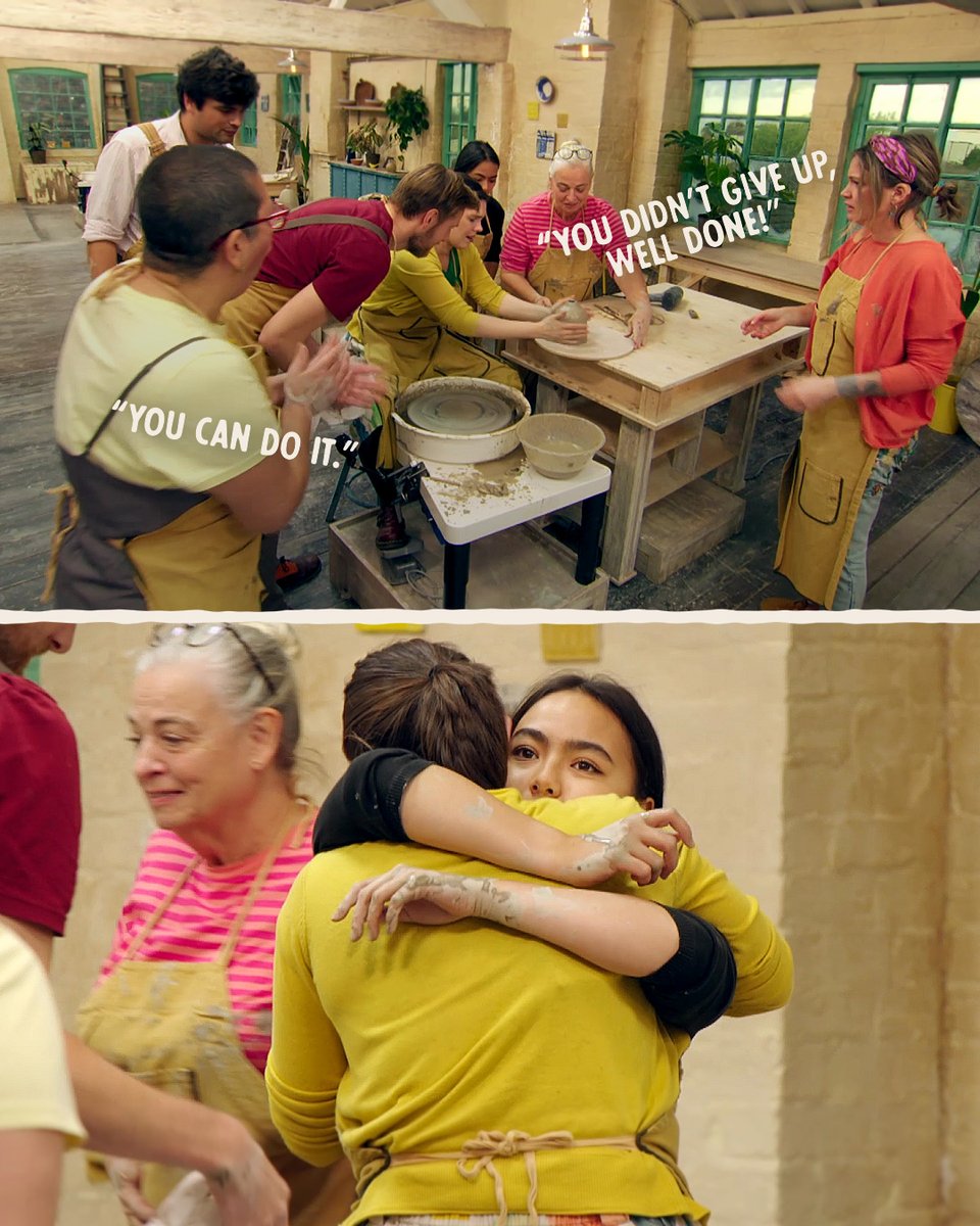 Potters make the most supportive friends ❤️ #potterythrowdown