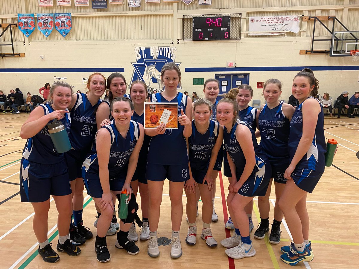 MAVS Win! 78-46 vs Laval High School! POG Julia Piercey with 10pts, 4 rebs, 1 stl and 1 block 🐴💙🏀 MAVS finish first in their division and will play tomorrow at 2:30pm