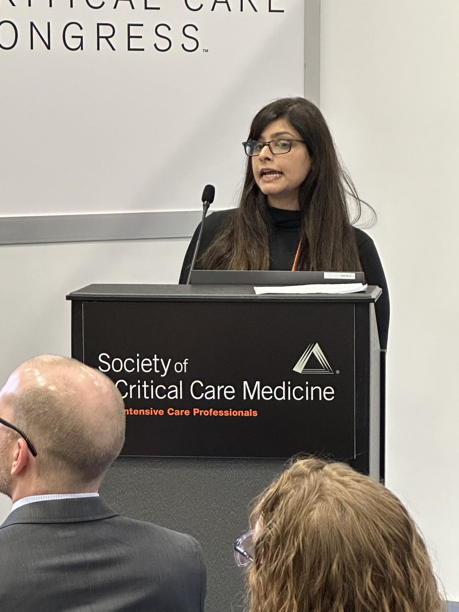 madihasyed85's tweet photo. Grateful for an opportunity to present my Quality Assessment Project at #SCCM2023 #SCCMSoMe @RSreedharan81 @perez_protto @SCCM_Anesth https://t.co/vy4S3CDGLK