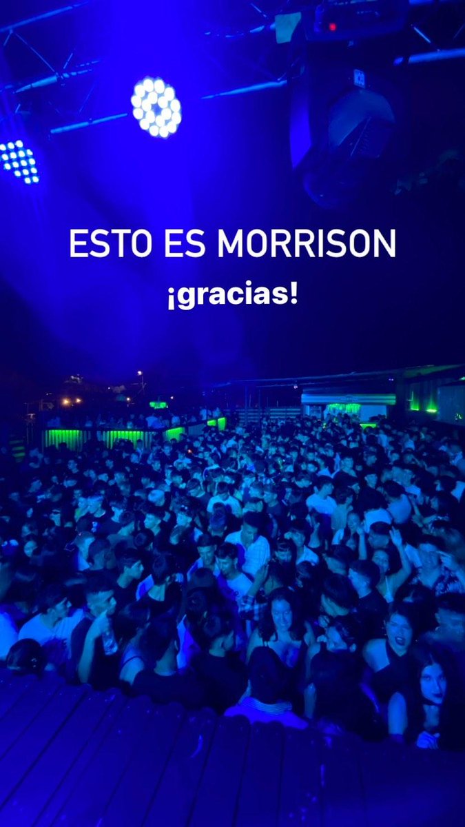 _MorrisonRB's tweet photo. Otro NOCHON épico.. Gracias.. https://t.co/31erVe6UKt
