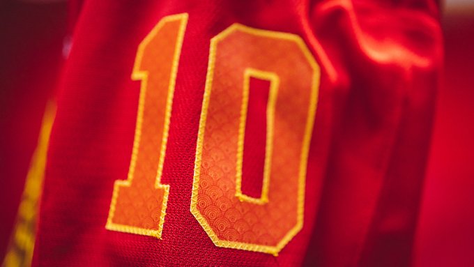 The Lunar New Year jersey arm numbers