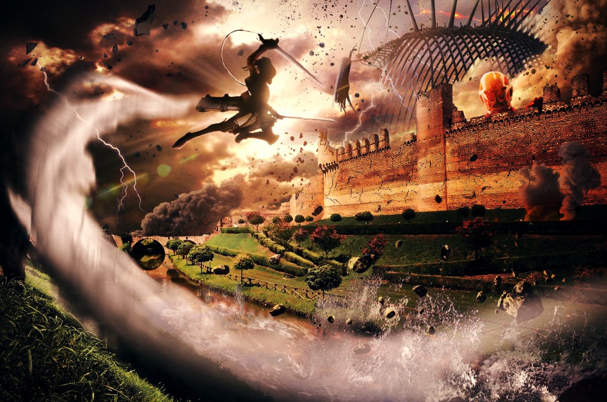 RealityFantasy3's tweet photo. "Il ruggito della Cittadella"
Cittadella incontra "L'attacco dei giganti"

#cittadella #attackontitan #rumbling #eren #mikasa #levi #italy #veneto #photobashing #digitalart #fantasy #realitymeetsfantasy https://t.co/TxOc7qZflW