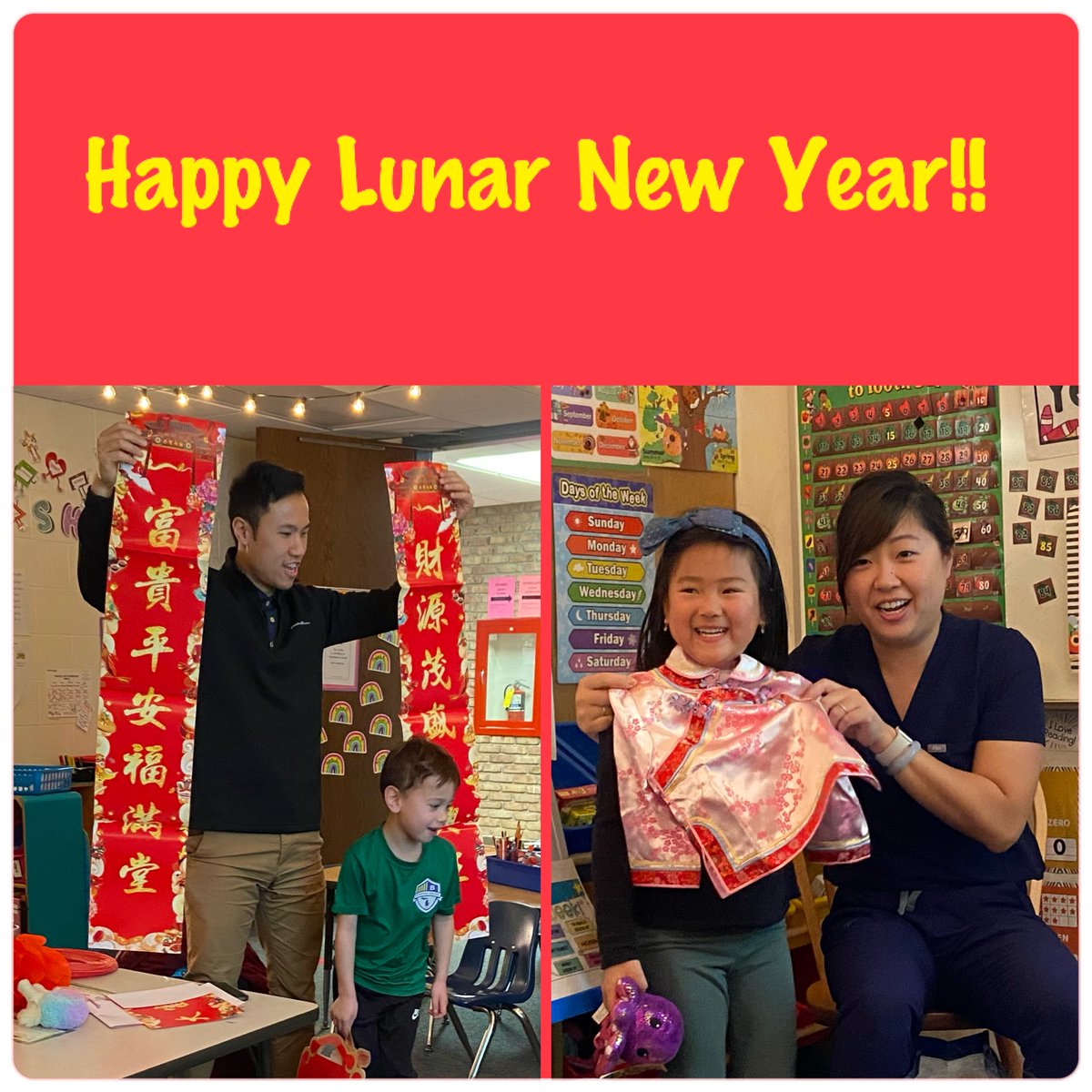 DK Ss learned about the Lunar New Year this week from our families! It’s the year of the rabbit! <a href="/LonePineSchool/">Lone Pine Elementary</a> <a href="/bhschools/">BHSchools</a> <a href="/BhillsGlobaled/">Bloomfield Hills Schools Global Education Team</a> <a href="/MaryHillberry/">Mary Hillberry</a> <a href="/BHS_PYP/">BHS PYP Teachers</a>