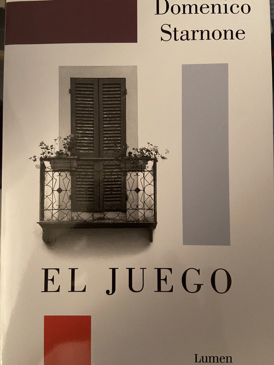 JLambanM's tweet photo. Es la primera novela que leo del #DomenicoStarnone, una referencia de la literatura italiana actual. Me lo regaló un buen amigo “por reconocernos como abuelos” https://t.co/rOCUtU02Us