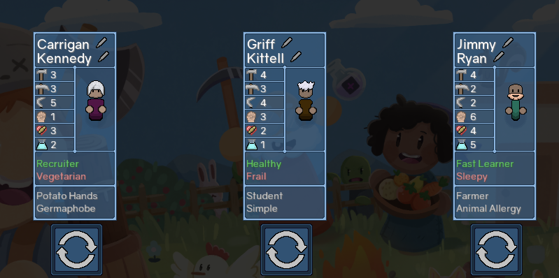 New update out for Rekindling on Steam :D Farming has been reworked and we added a ton of new traits and improvements. #zombie #indiegame #survivalgames