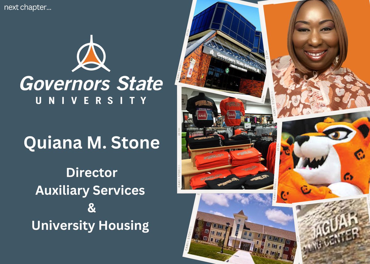 Quiana09's tweet photo. Beginning February 1st, I join the Jaguar Nation at Governors State University! So thankful to my DePaul family these last 8 years. To the next chapter, let’s go 🙌🏾
#RecordBreakingYear 
#AYearToSayYes
 #BLKSAP 
#ForeverABlueDemon💙❤️ 
#SAPro 
#GLACUHO 
#GovState 
#GSUJaguars 🧡🖤 https://t.co/CdUo4sOVyB
