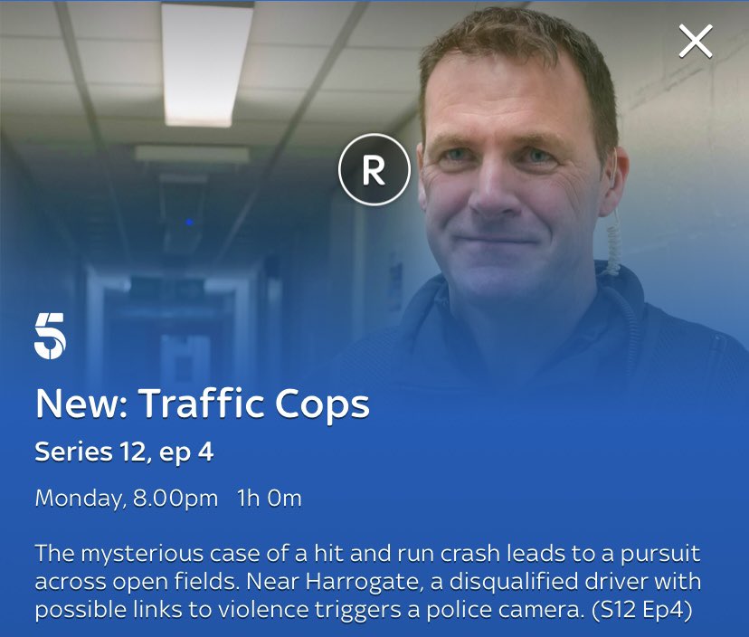 OscarRomeo1268's tweet photo. Uh oh, I’m sure this won’t be at all expensive at the next @RAFHockey masters fines session #IfSelected but #TrafficCops is back on your screens tomorrow, channel 5 at 8pm
🚓👮‍♂️🚓🚓 https://t.co/JzE1OFGWZo