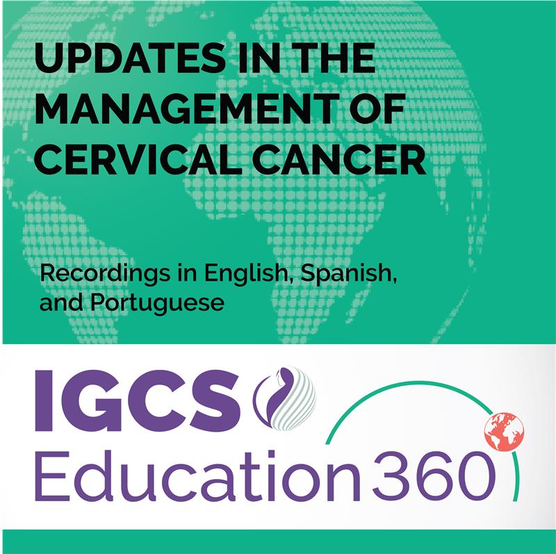 IGCSociety's tweet photo. Available on IGCS #Education360: Updates in the management of #CervicalCancer – recordings in English, Spanish, and Portuguese. Free for IGCS Members!

https://t.co/vzN7DzkMcI https://t.co/Km6568Wlu9
