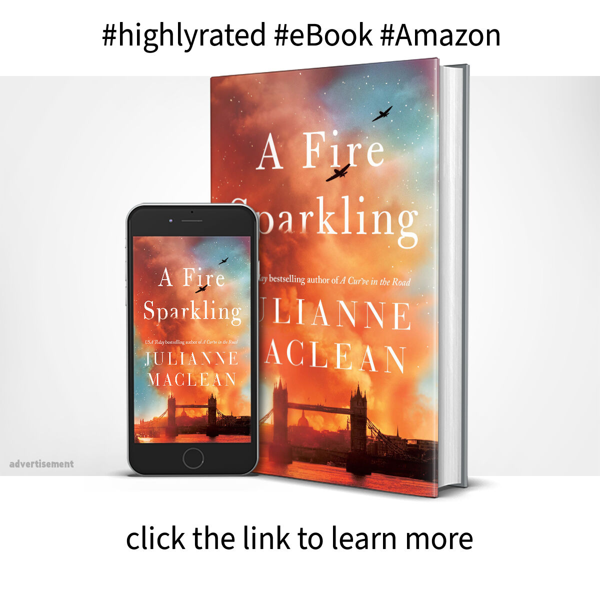 A Fire Sparkling by Julianne MacLean amzn.to/3D5VNo2 #UnlimteBooks #HistoricalReads