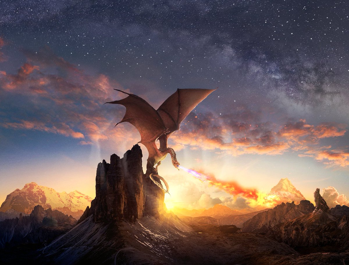 RealityFantasy3's tweet photo. "Tre picchi alati"
Le magnifiche tre cime di Lavaredo sono ora dimora di Smaug Il Dorato

#lavaredo #smaug #dragon #mountain #dolomiti #starsky #lotr #thehobbit #veneto #photobashing #digitalart #fantasy #realitymeetsfantasy https://t.co/VMtrGyTaNS