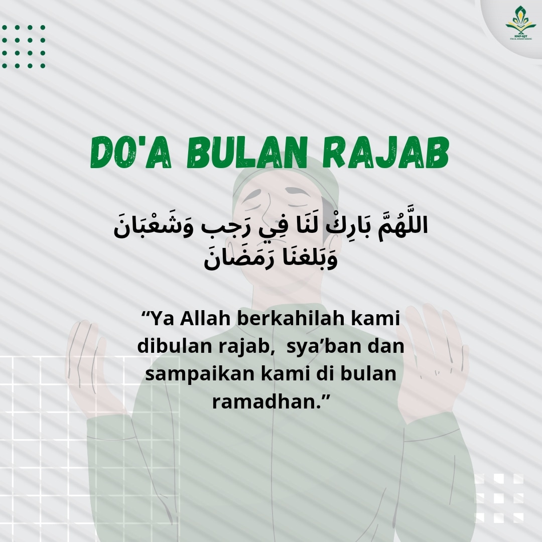 IqtHmp's tweet photo. Do'a Bulan Rajab
.
.
.
Jangan Lupa Follow &amp; Like
@IqtHmp
----------------------
#hmpiqtstaialanwar
#staialanwar https://t.co/H4E2aECP6r