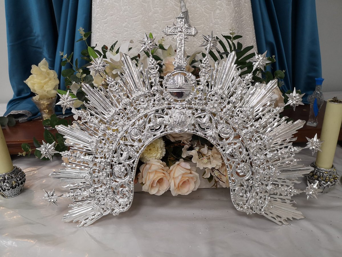 AgrupTresCaidas's tweet photo. Nueva Diadema de Plata para Nuestra Santísima Titular María Santísima de la Paz. https://t.co/YYKHgPxFTB