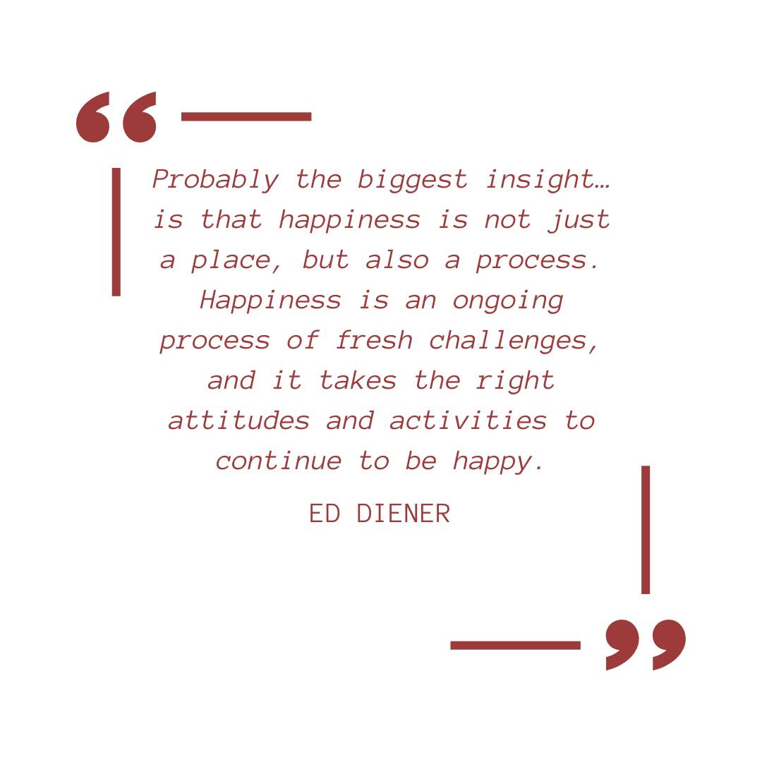 ChildrenFirstCC's tweet image. Hope you all are having a wonderful day, we at Children First wanted to share one of our favorite quotes from the late Dr. Happiness, Ed Diener to kick off your afternoon