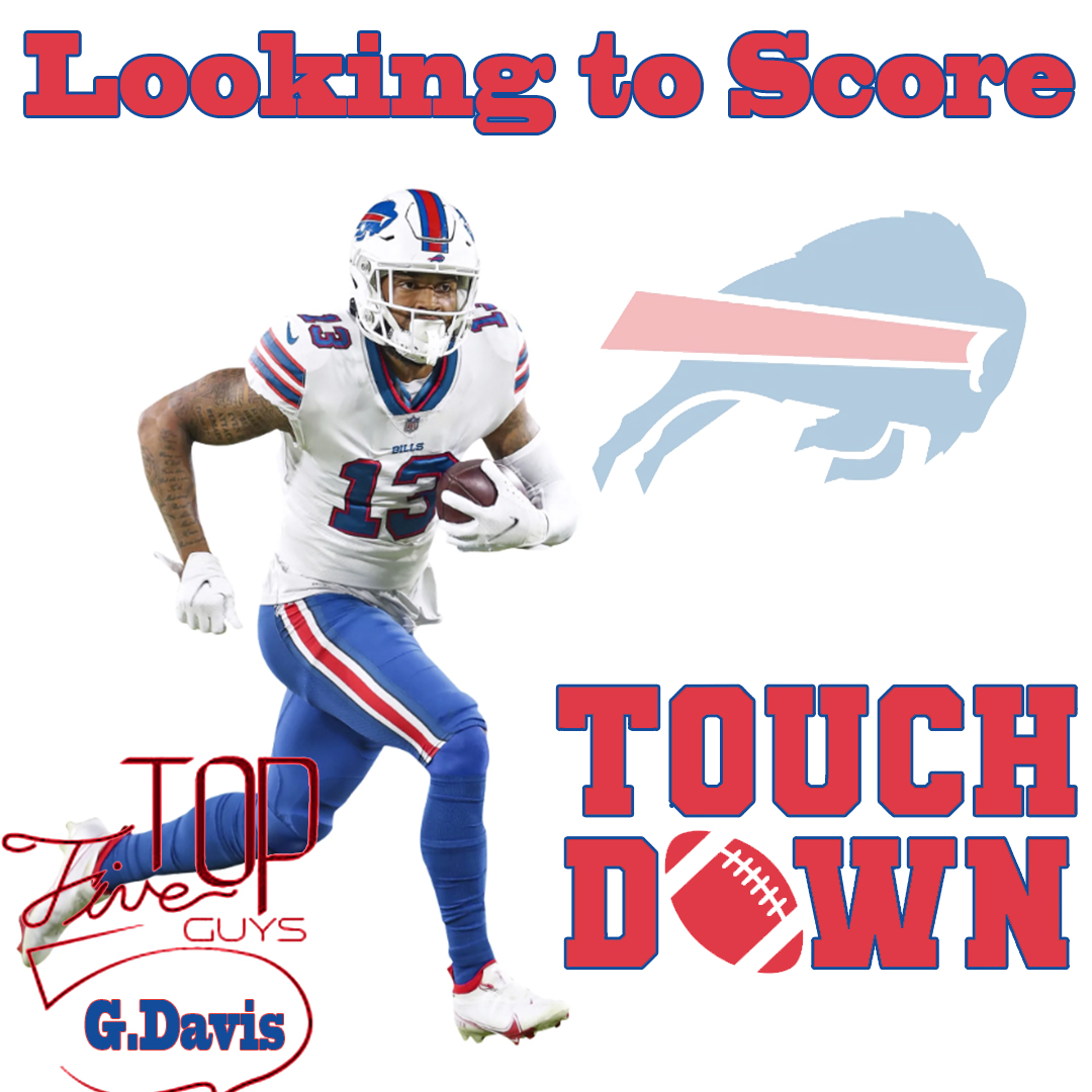 How soon we forget....Last year playoffs 5 Touchdowns for Gabe Davis (1 vs NE, 4 vs KC)!

#NFL #GamblingTwitter #GabeDavis #Bengals #Touchdown #Statchasing #Top5 #Top5Guys #BuffaloBills