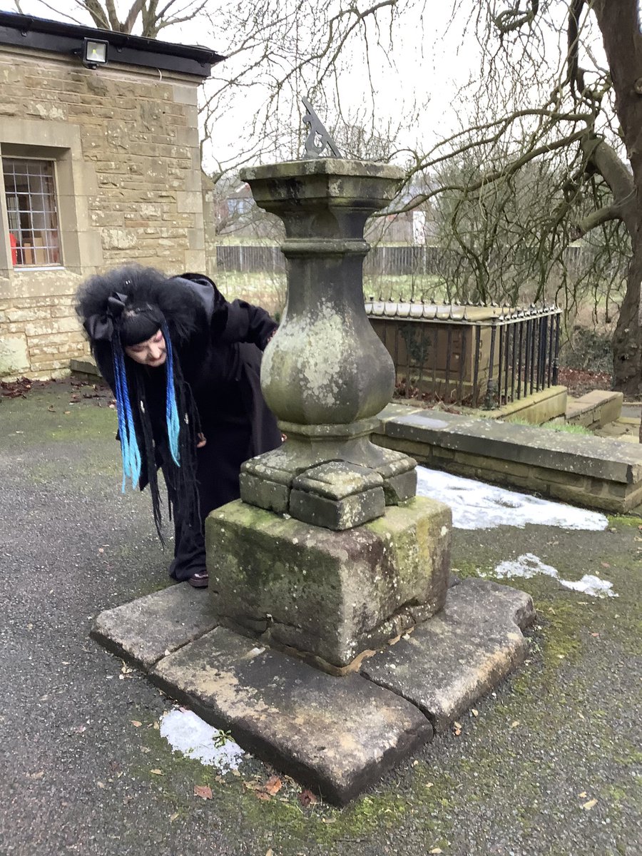 GraveStories's tweet photo. Click the link to view today’s visit to St John’s Churchyard Broughton, Lancashire ⬇️ @churchyard #stocks #sundial #graves #History #CemeteryLady 
https://t.co/58iU6BwEwQ https://t.co/8chv3KdxSw