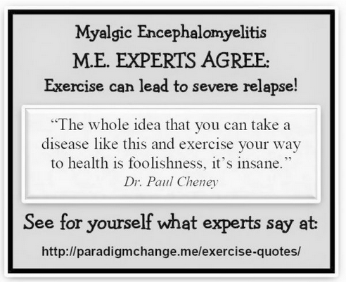 Kinderarzt Nigel Speight über #GET bei #MyalgicE:
„..Nach meiner Erfahrung mit jungen Menschen besteht die größte Herausforderung darin,sie davon abzuhalten, zu viel zu tun,so dass ich nie die Notwendigkeit gesehen habe,ihnen Bewegung zu 'verschreiben'..“
paradigmchange.me/me/exercise-qu…
