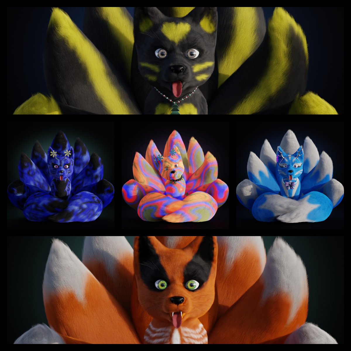 BenjaminSP_eth's tweet photo. @NineTailsNFT My Solana foxes 😊
#NineTailsNFT #SolanaNFTs #SOL #NFTcommunity #MultiChainNFT https://t.co/RlLxr0UCN6