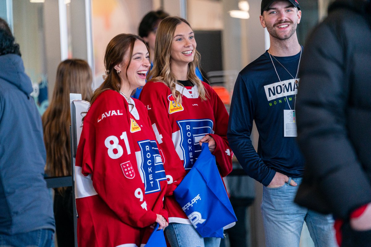 RocketLaval's tweet photo. Merci à toutes les personnes qui ont participé à notre collecte de denrées en compagnie de Moisson Laval et des conjointes des joueurs!🤗

Thank you to everyone who participated in our food drive with Moisson Laval and the players' significant others! 🤗

#GoRocket https://t.co/zlBW8gpGy7
