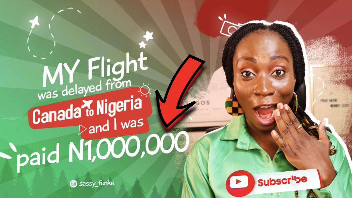 Sassy_Funke's tweet photo. How British Airways Paid me 1 MILLION NAIRA for 12hr Flight Delay | Flight from Canada To Lagos

VIDEO: https://t.co/0b78lg2bvQ

Retweets Appreciated :) https://t.co/0e0jsIRgWD
