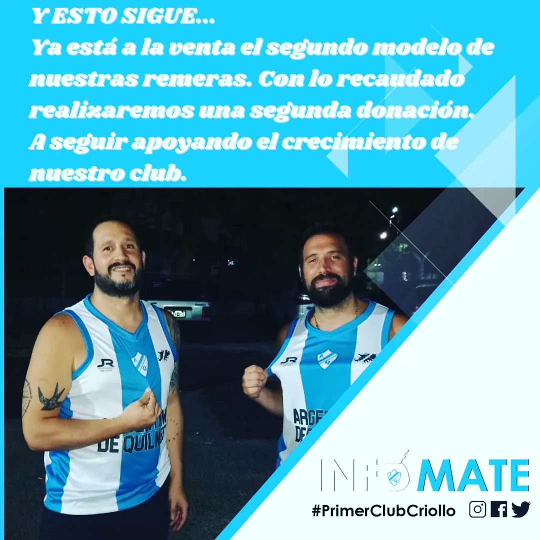 IMate1899's tweet photo. Entregamos lo recaudado por la venta de la remera especial 123ยฐ Aniversario.
#VamosMate๐ง
#InfoMate
#IMSocial https://t.co/DPOEmZ8ScB