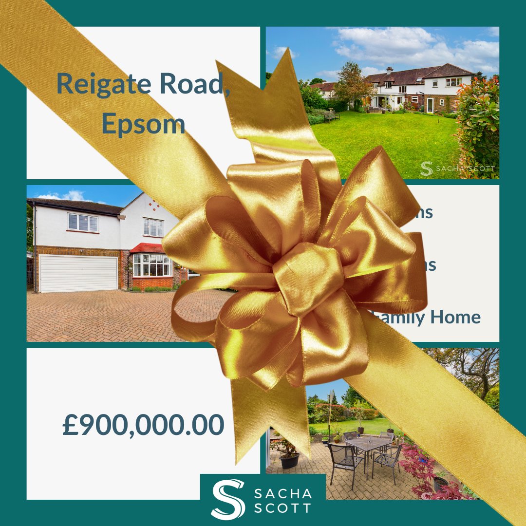 🥳 Completion Day 🥳

Today we complete on this fantastic family home on Reigate Road and we want to wish our sellers and our buyers, and all of those in the chain with us, all the best in their new homes.  

Thank you for working with us 🥰