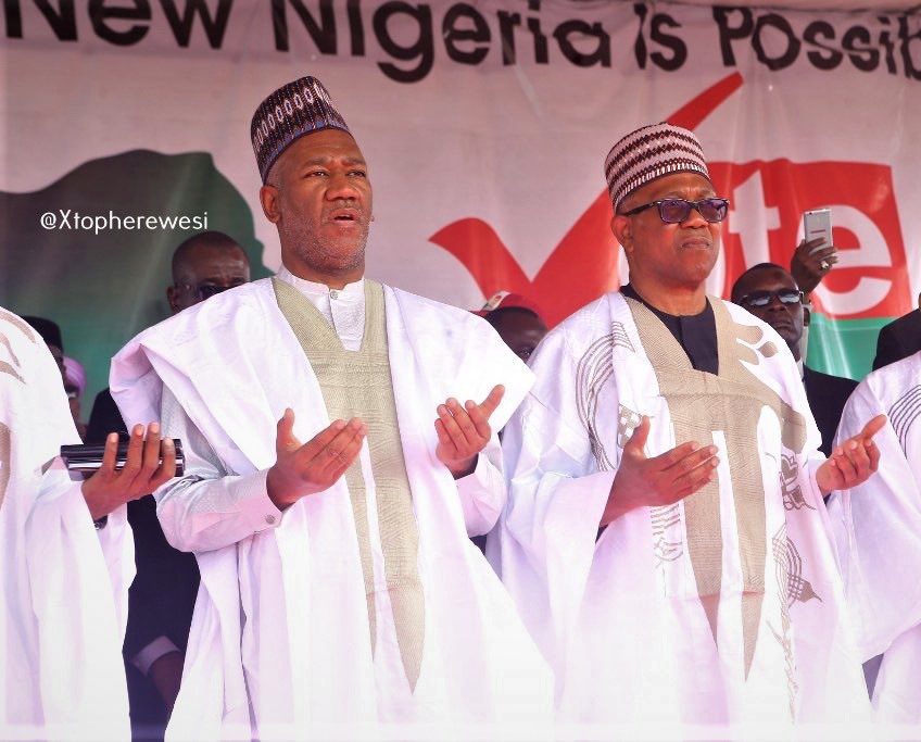 HarmlessHQ's tweet photo. Alhaji Peter Abdul Obi! Northerners have adopted Peter Obi into the Northern fold. They're not letting him go anytime soon. Igbos can start searching for another Peter Obi. This one here is now the property of Northern Nigeria. https://t.co/T1EO9jOgiG
